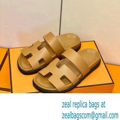 Hermes Original Calfskin Chypre Sandals 10