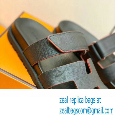 Hermes Original Calfskin Chypre Sandals 11