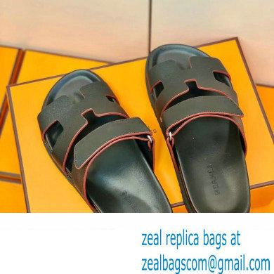 Hermes Original Calfskin Chypre Sandals 11