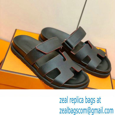 Hermes Original Calfskin Chypre Sandals 11