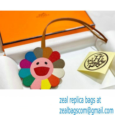 Hermes Rainbow Sunflower Bag Charm 01 2022