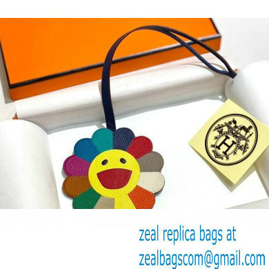Hermes Rainbow Sunflower Bag Charm 03 2022