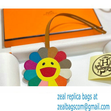 Hermes Rainbow Sunflower Bag Charm 04 2022