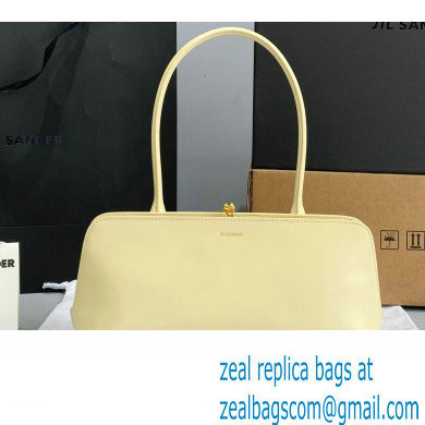 Jil Sander Goji Frame Small Hand Bag Light Yellow Jil Sander Goji Frame Small Hand Bag Light Yellow