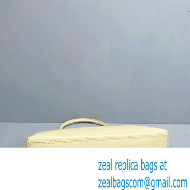 Jil Sander Goji Frame Small Hand Bag Light Yellow