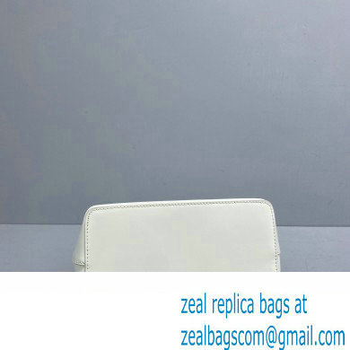 Jil Sander Goji Frame Square Small Shoulder Bag White