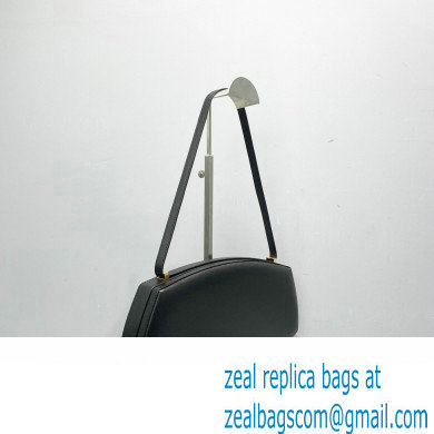 Jil Sander Leather Shoulder Bag Black