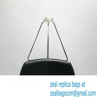 Jil Sander Leather Shoulder Bag Black