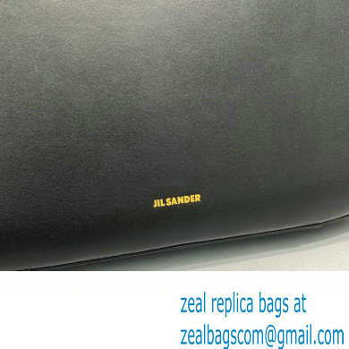 Jil Sander Leather Shoulder Bag Black