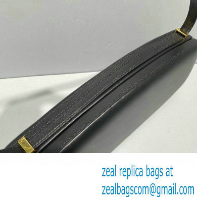 Jil Sander Leather Shoulder Bag Black