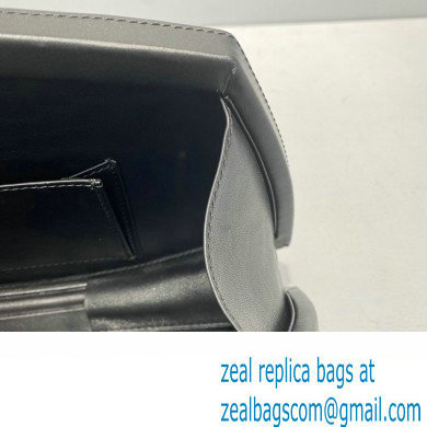 Jil Sander Leather Shoulder Bag Black