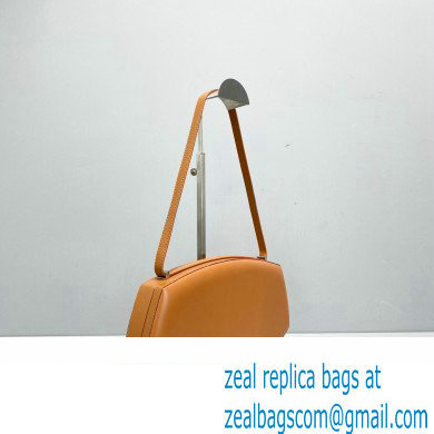 Jil Sander Leather Shoulder Bag Caramel