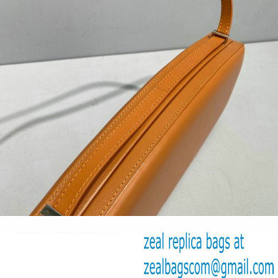 Jil Sander Leather Shoulder Bag Caramel