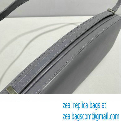 Jil Sander Leather Shoulder Bag Gray