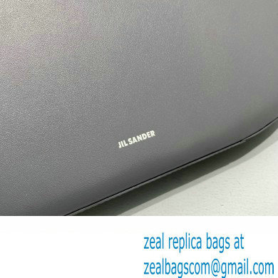 Jil Sander Leather Shoulder Bag Gray