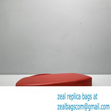 Jil Sander Leather Shoulder Bag Red