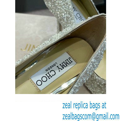 Jimmy Choo Heel Glitter Love Pumps Light Gold 2022