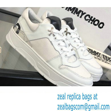 Jimmy Choo JC / ERIC HAZE FLORENT/F Trainers Sneakers White 2022 - Click Image to Close