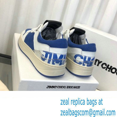 Jimmy Choo JC / ERIC HAZE FLORENT/F Trainers Sneakers White/Blue 2022