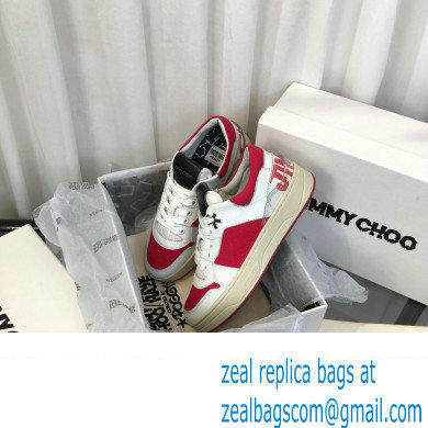 Jimmy Choo JC / ERIC HAZE FLORENT/F Trainers Sneakers White/Red 2022