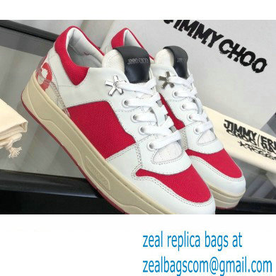 Jimmy Choo JC / ERIC HAZE FLORENT/F Trainers Sneakers White/Red 2022