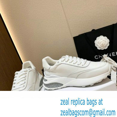 Jimmy Choo MEMPHIS LACE UP/F Trainers Sneakers White 2022