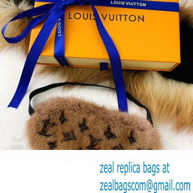 Louis Vuitton Sleeping Mask Brown 2022