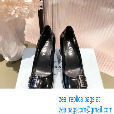 Prada Patent Leather Buckle Detail pumps Black 2022