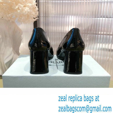 Prada Patent Leather Buckle Detail pumps Black 2022