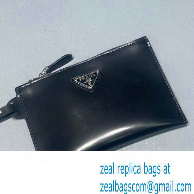Prada Small Sequined Mesh Tote Bag 1BG417 Black 2022