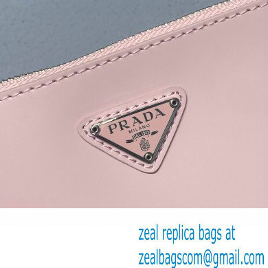 Prada Small Sequined Mesh Tote Bag 1BG417 Pink 2022