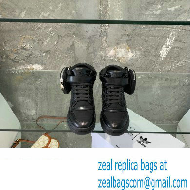 Prada x adidas Re-Nylon Forum High-top Sneakers Black 2022