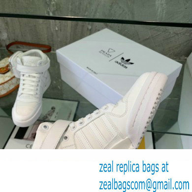 Prada x adidas Re-Nylon Forum High-top Sneakers White 2022 - Click Image to Close