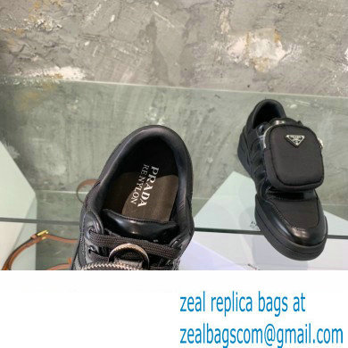 Prada x adidas Re-Nylon Forum Low-top Sneakers Black 2022 - Click Image to Close