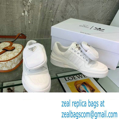 Prada x adidas Re-Nylon Forum Low-top Sneakers White 2022 - Click Image to Close