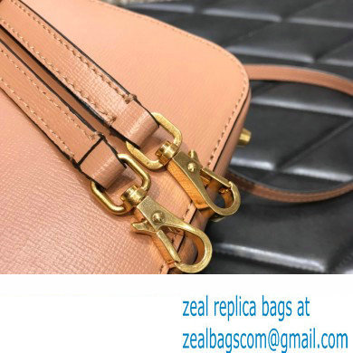 Valentino Alcove Rockstud Vlogo Leather Crossbody Bag Nude 2022