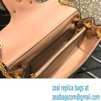 Valentino Stud Sign Nappa Shoulder Bag Nude 2022