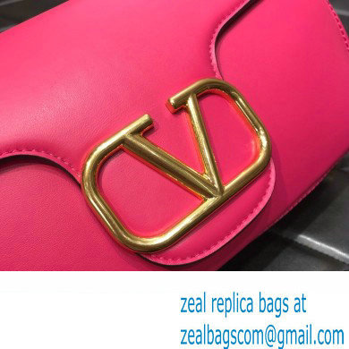 Valentino Stud Sign Nappa Shoulder Bag Pink 2022