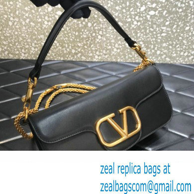 Valentino VLogo Signature Loco Shoulder Bag Black 2022