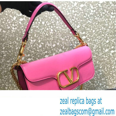 Valentino VLogo Signature Loco Shoulder Bag Pink 2022