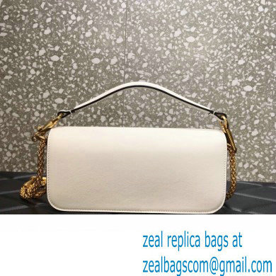 Valentino VLogo Signature Loco Shoulder Bag White 2022