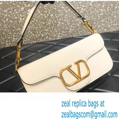 Valentino VLogo Signature Loco Shoulder Bag White 2022