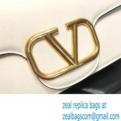 Valentino VLogo Signature Loco Shoulder Bag White 2022