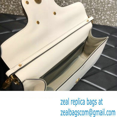 Valentino VLogo Signature Loco Shoulder Bag White 2022