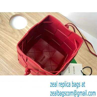bottega veneta cassette cross-body bucket bag red - Click Image to Close