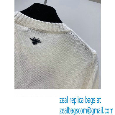 dior flowers emboridered sweater 2022