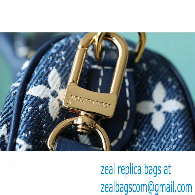 louis vuitton Micro Speedy Denim Bag Charm m00546 2022 - Click Image to Close