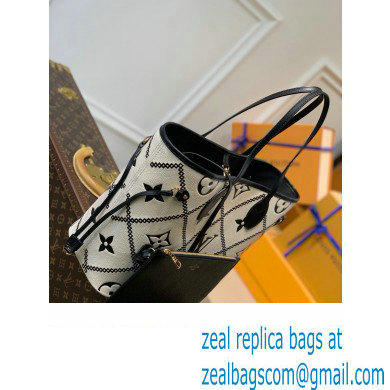 louis vuitton Neverfull MM bag m46039 cream 2021