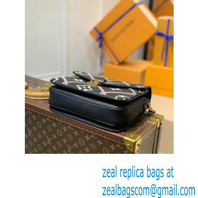 louis vuitton Pochette Metis handbag M46028 BLACK