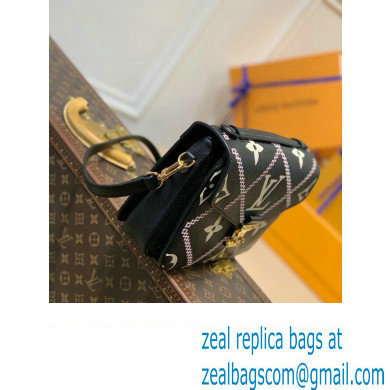 louis vuitton Pochette Metis handbag M46028 BLACK